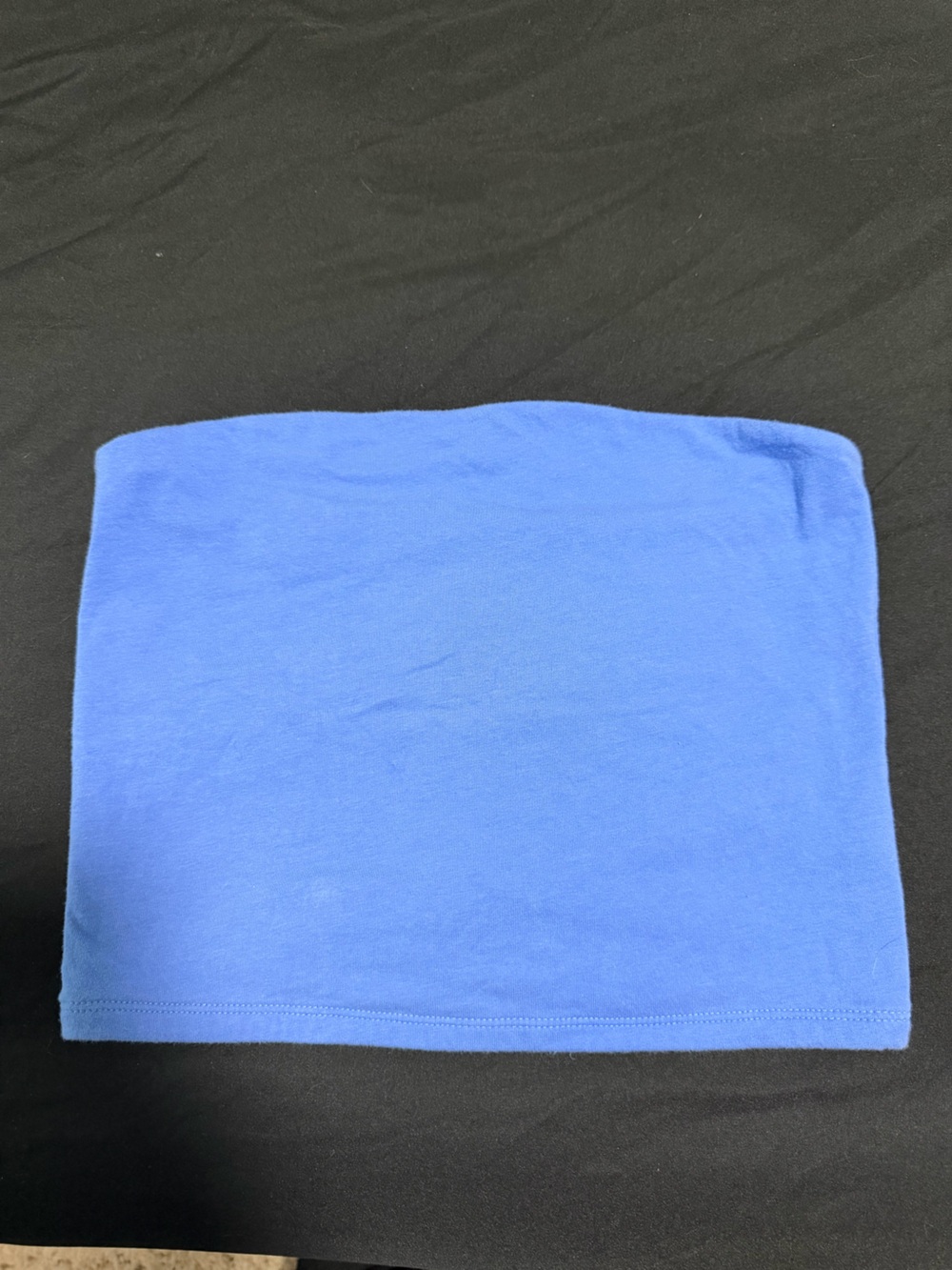 wild fable Blue Cropped Tube Top